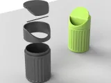 3D Trash Can – Ready to Print! Perfect for mini scenes-2
