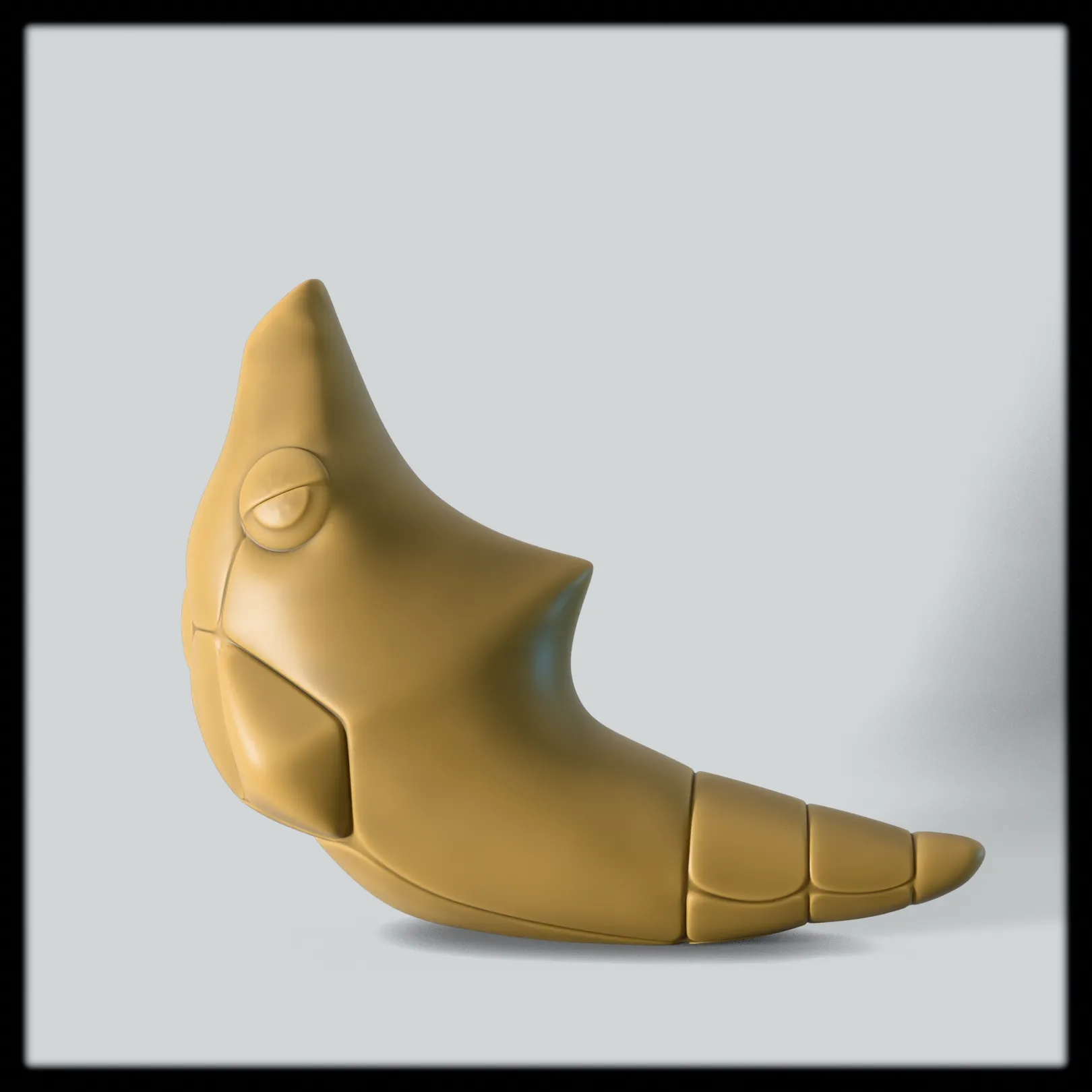 Metapod 3D Model - Pokemon Fan Art Collectible