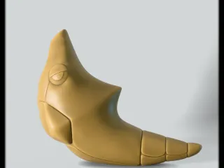 Metapod 3D Model - Pokemon Fan Art Collectible