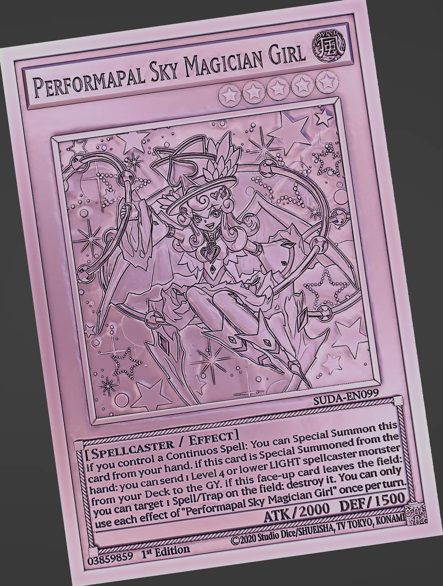 Performapal Sky Magician Girl - yu-gi-oh!