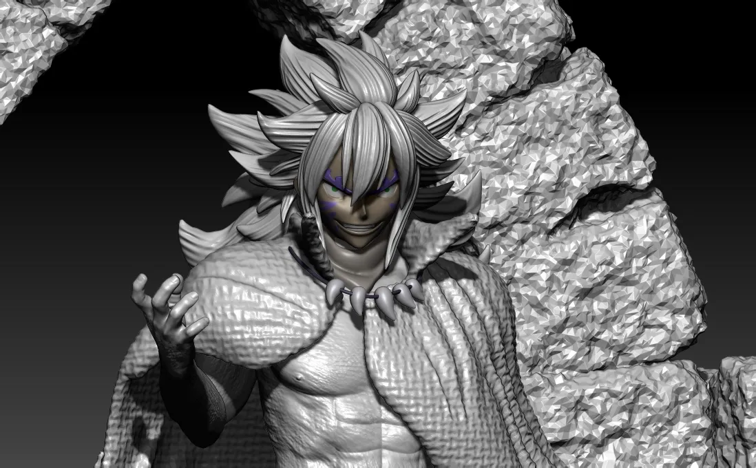 Acnologia fanart - The Dragon King - fairy tail - 3d print