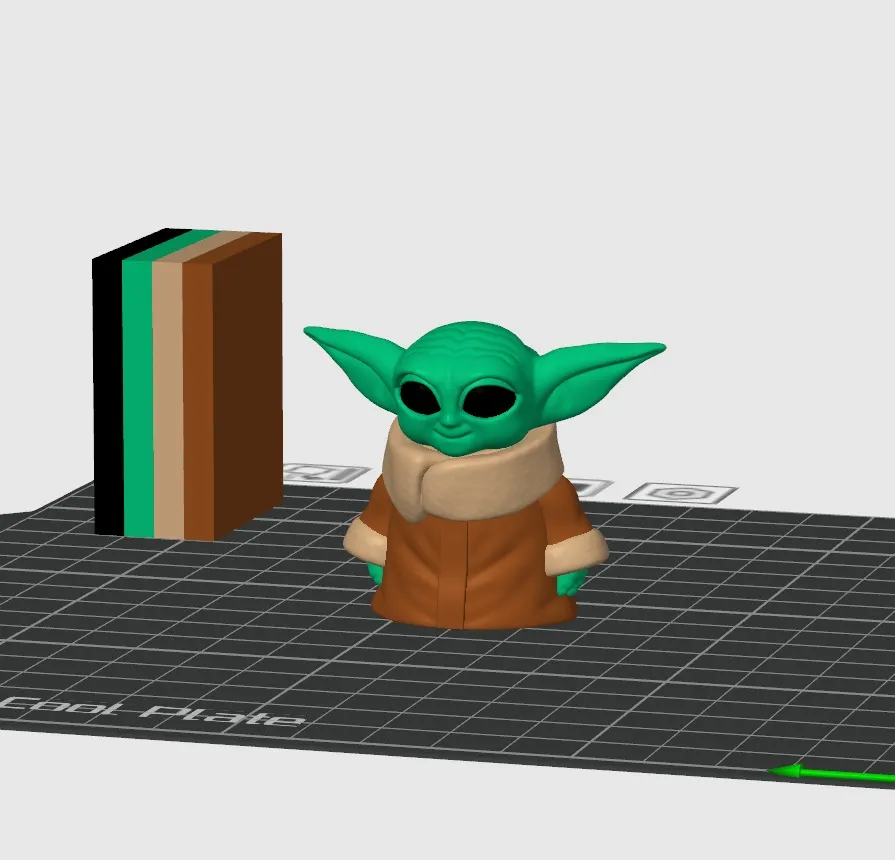 Din grogu baby yoda star wars vintage toy