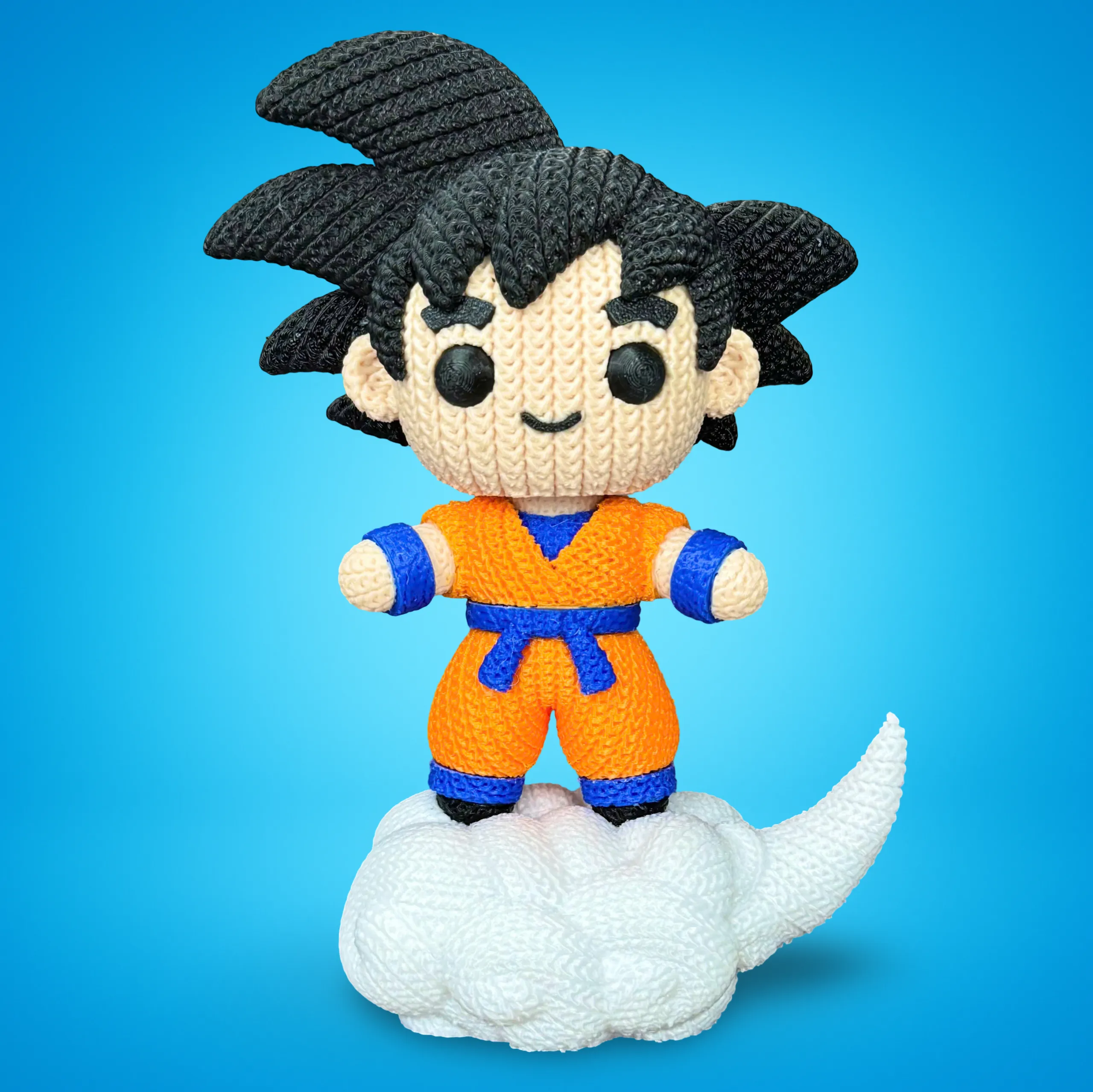 Dragon Ball Goku Knitted - Crochet - Multiparts