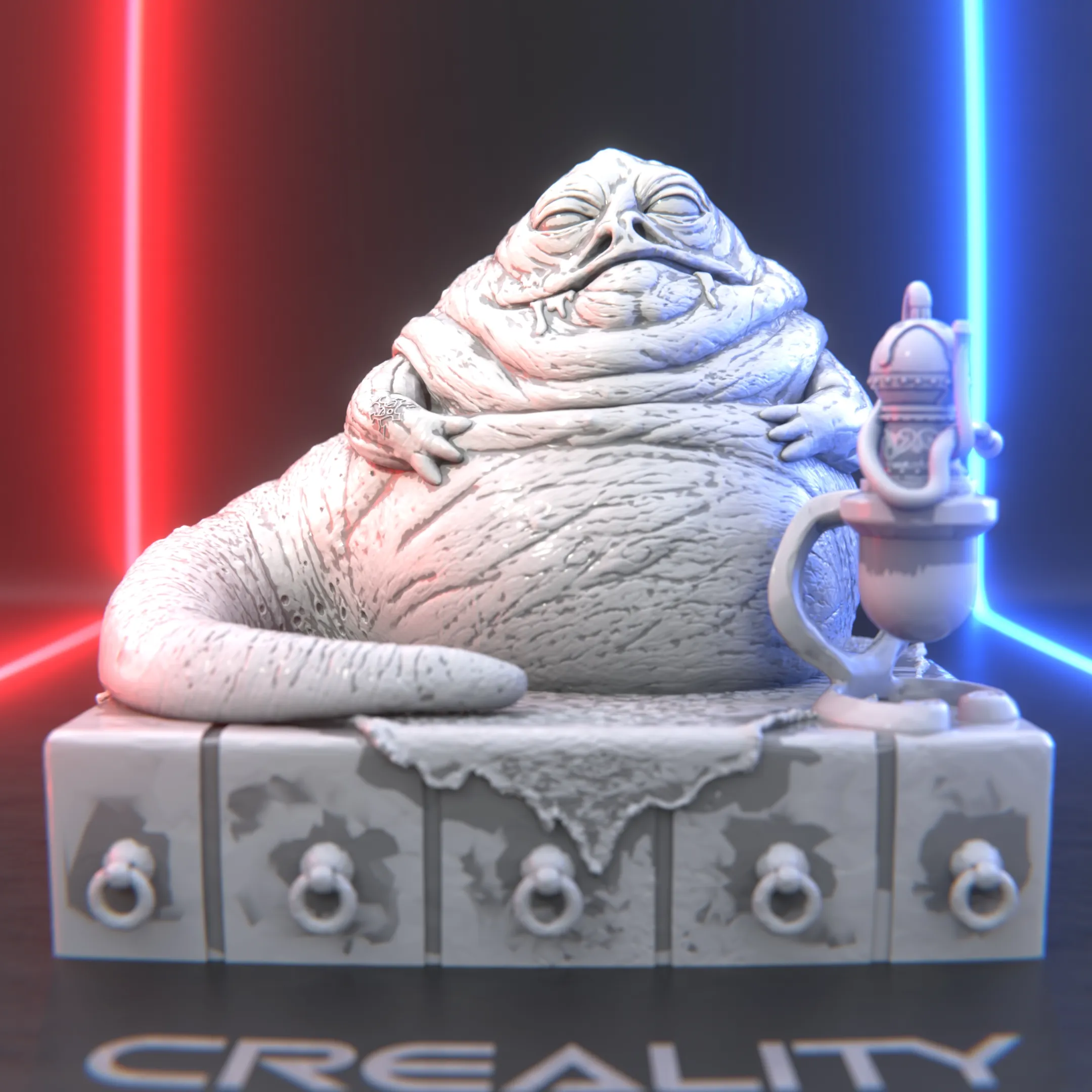 Jabba the Hutt - Star Wars Fan Art Collectible