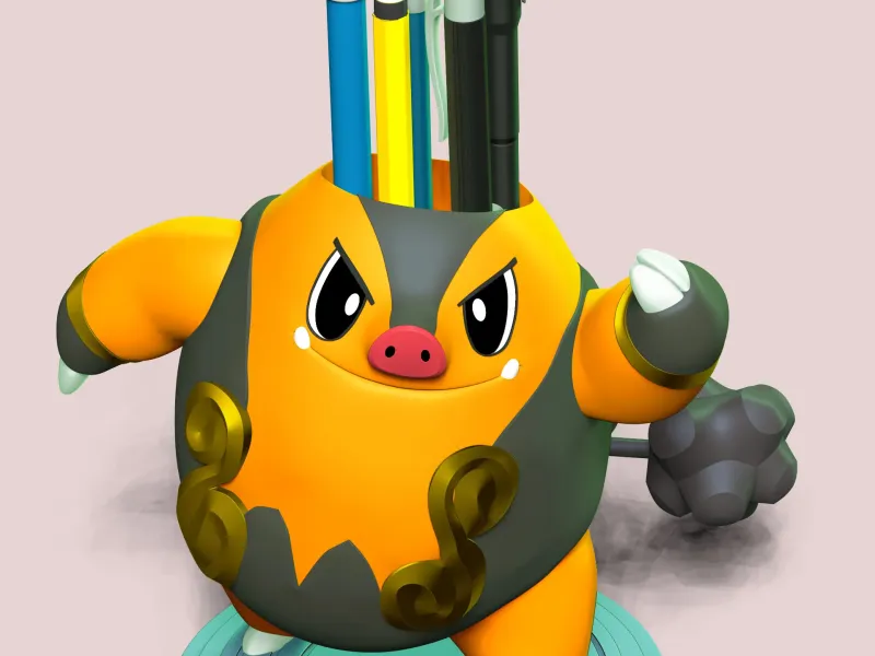 チャオブー ポケモン - ペンと鉛筆ホルダー