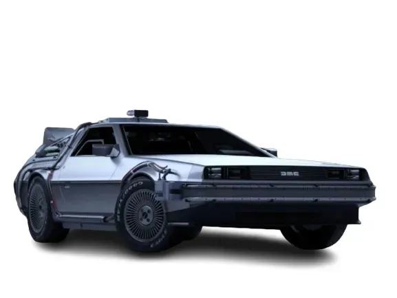Back to the Future DeLorean STL File