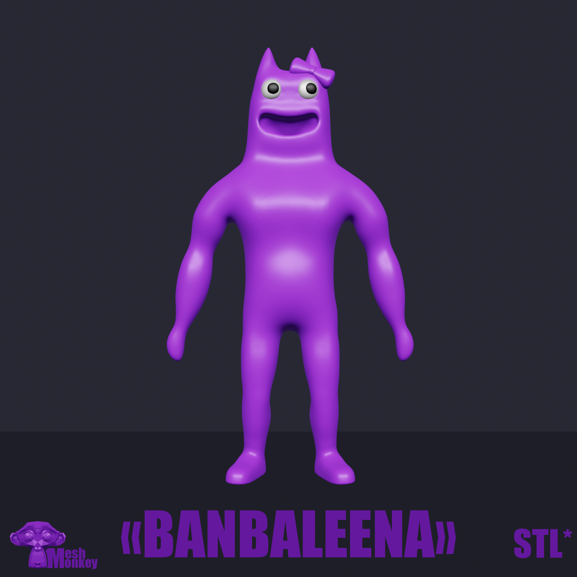Banbaleena (Roblox Version) - Download Free 3D model by BanBan_Models  [b055a86] - Sketchfab