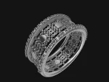 Celtic KNot Ring 3d Model-8