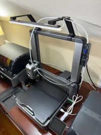 Creality Hi LED Light Strip/Bar Holder Mod - No Support-1