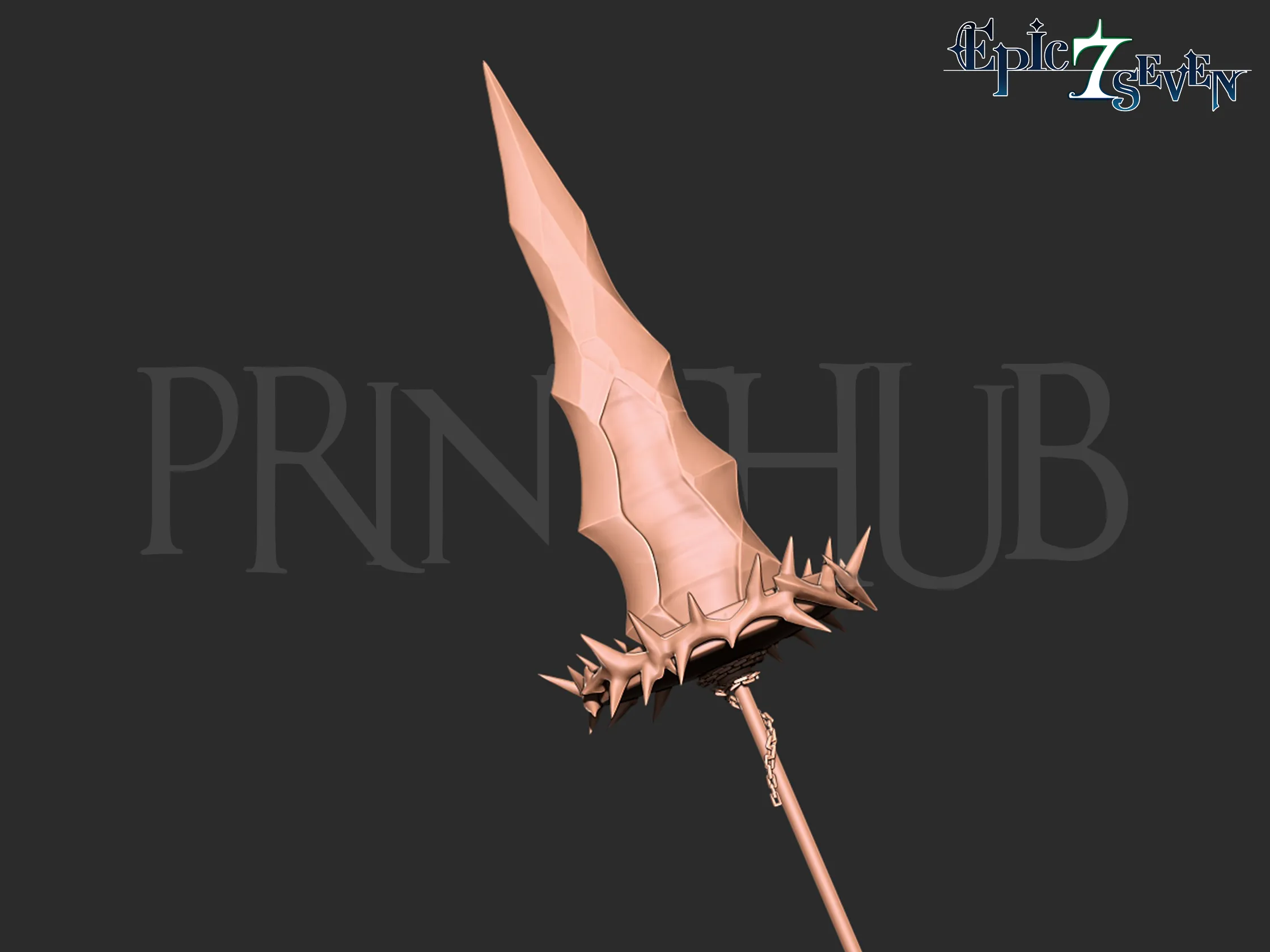 Fallen Cecilia Weapon for Cosplay