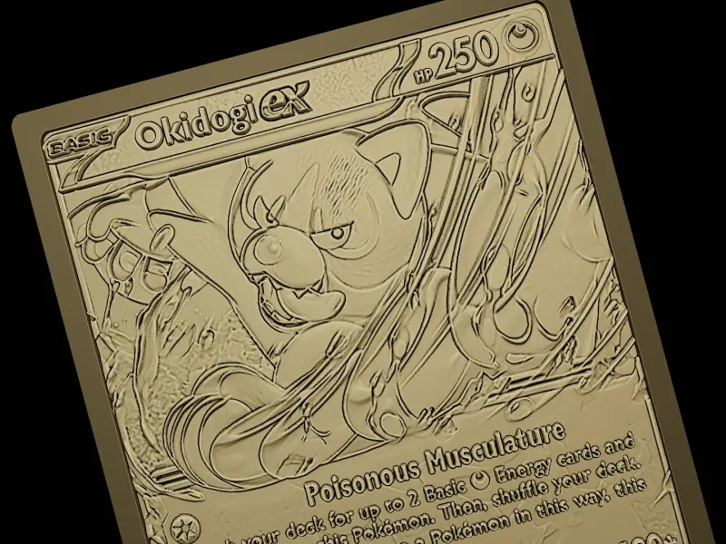 Okidogi Ex - Cartão de Pokémon