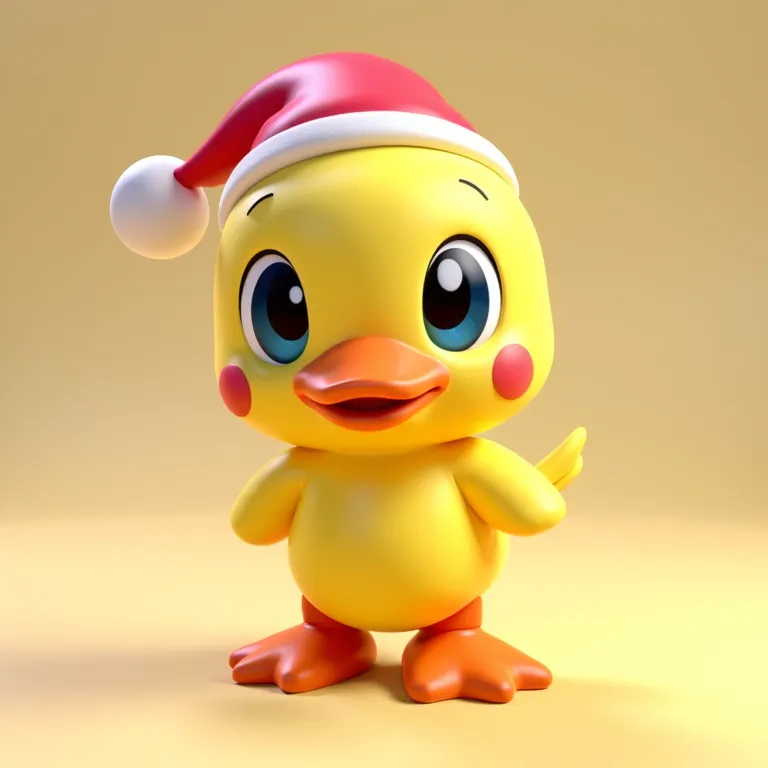 Santa Ducky Duck