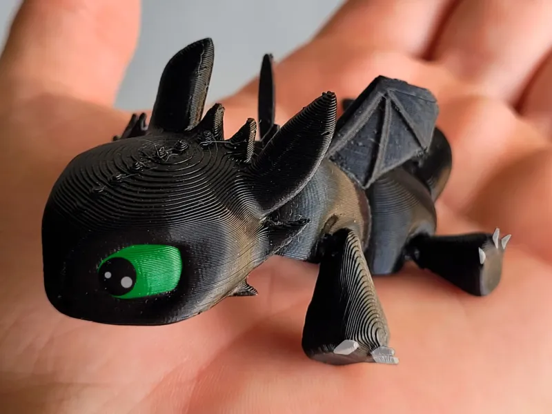 TOOTHLESS FLEXI ARTICULATED (3mf included) Multicolor