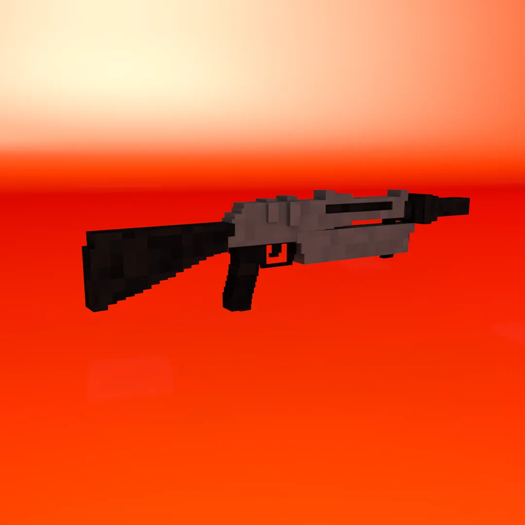 PIXEL RIFLE | 3D models download | Creality Cloud