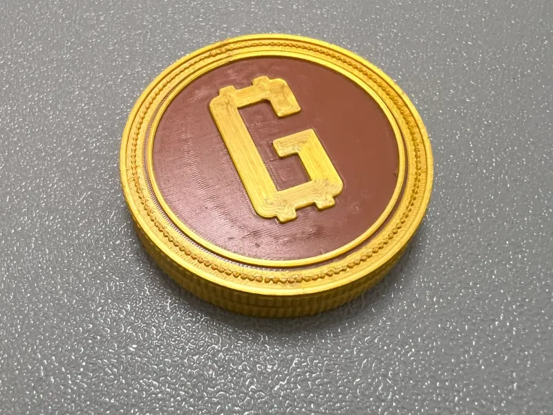 Juguete antiestrés de imanes G-Coin de PUBG