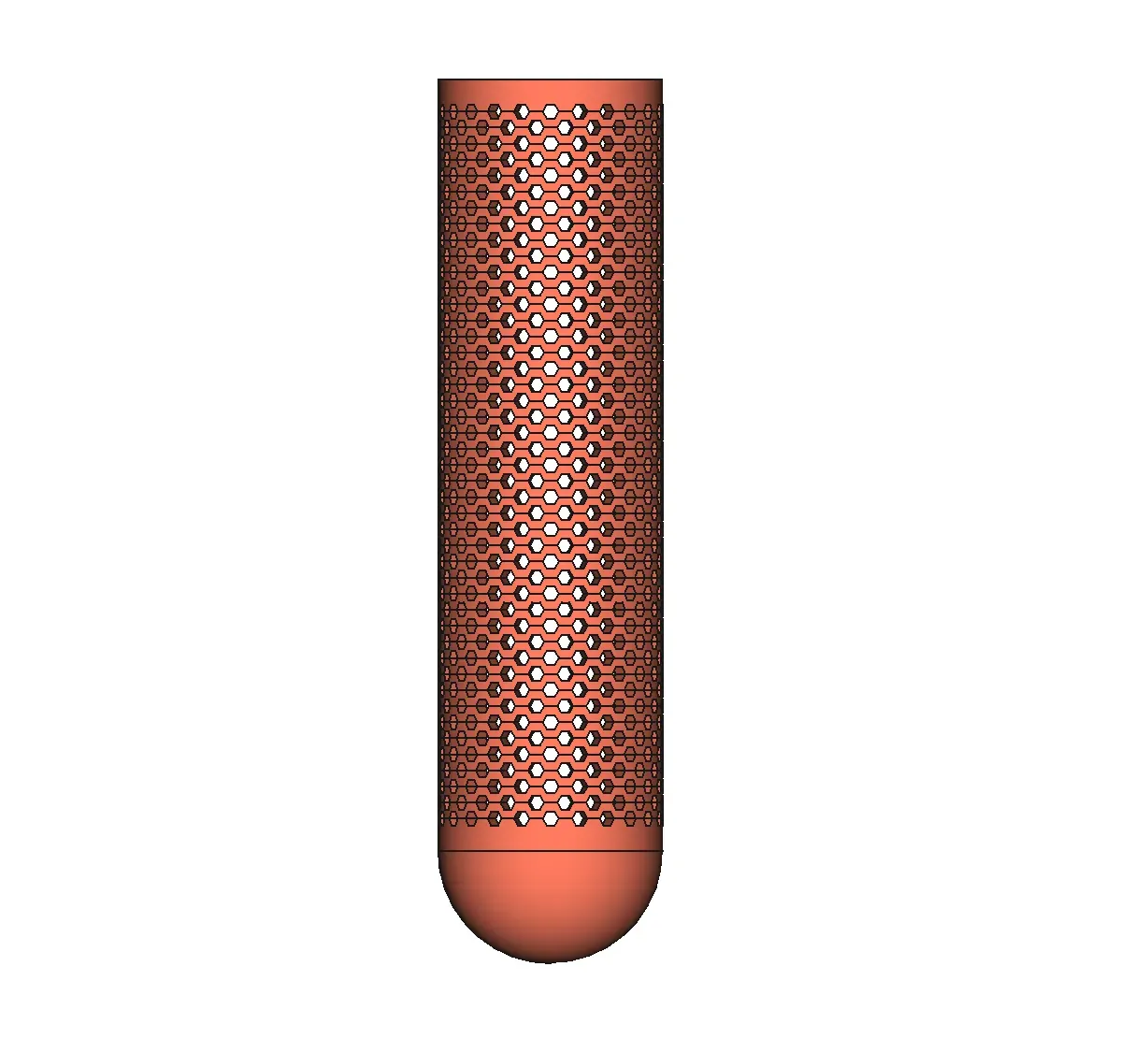 Aquarium filter shrimp intake 16mm (Round and hexagonal hole