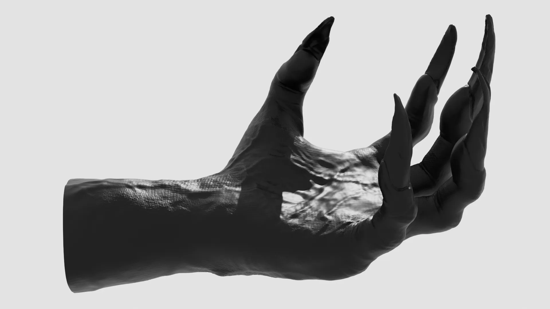 Держатель для украшений Daemon hand 3D модель