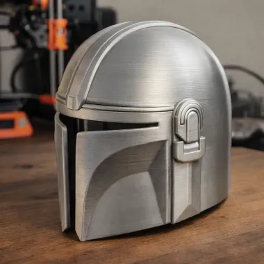 Mandalorian Helmet - Cosplay - PLA - 3D printed product - фото 13