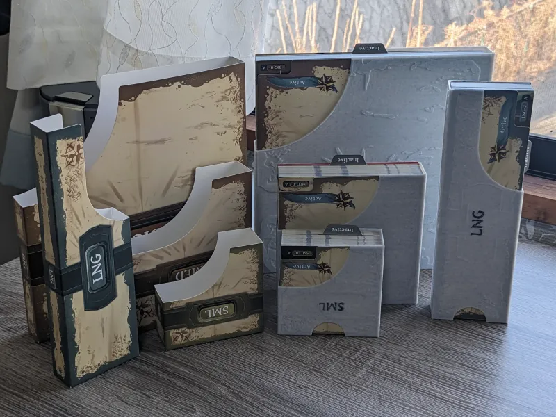 Arydia: The Paths We Dare Tread Map Box Replacements
