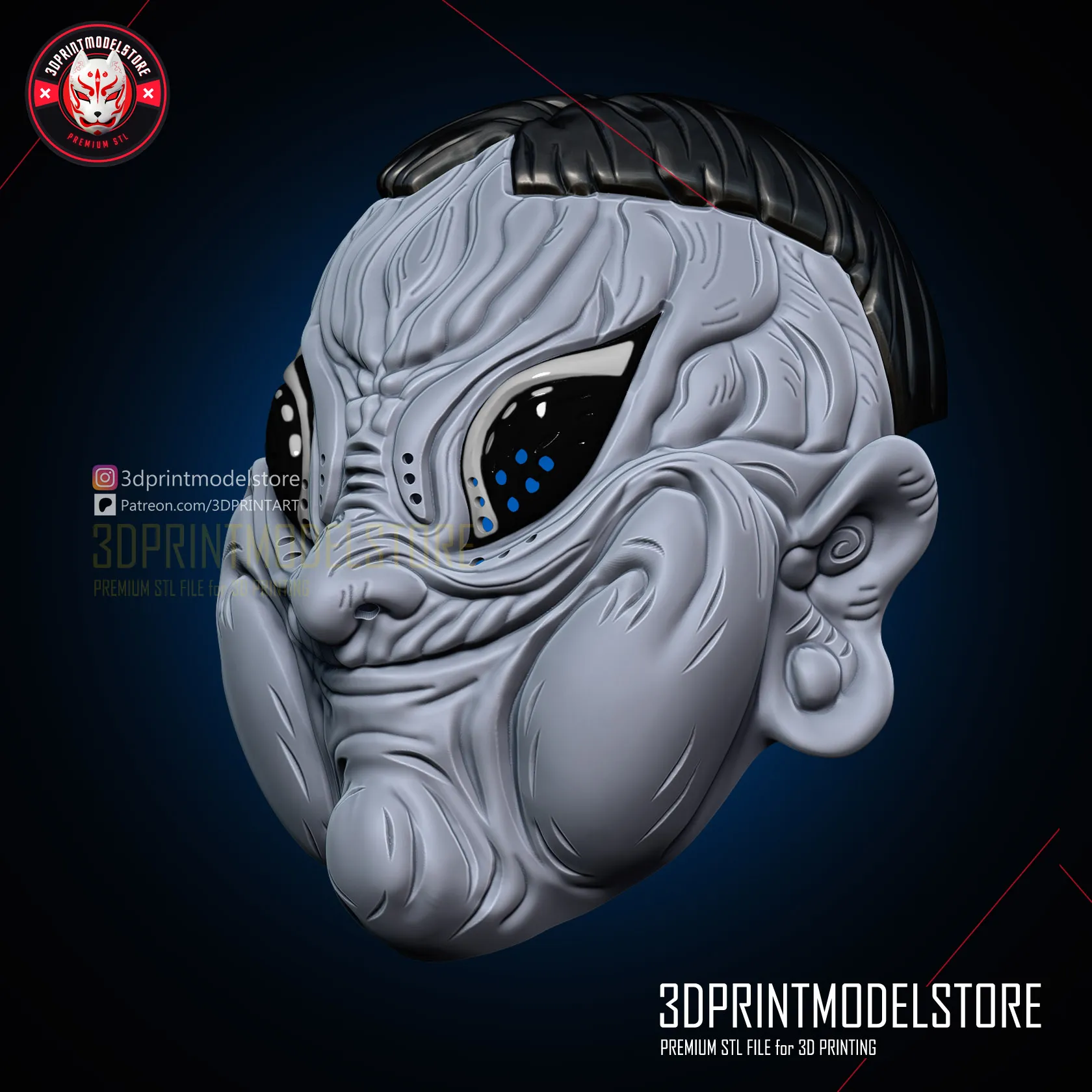 Dandadan Evil Eye Yokai Mask - Dan Da Dan Okarun Cosplay