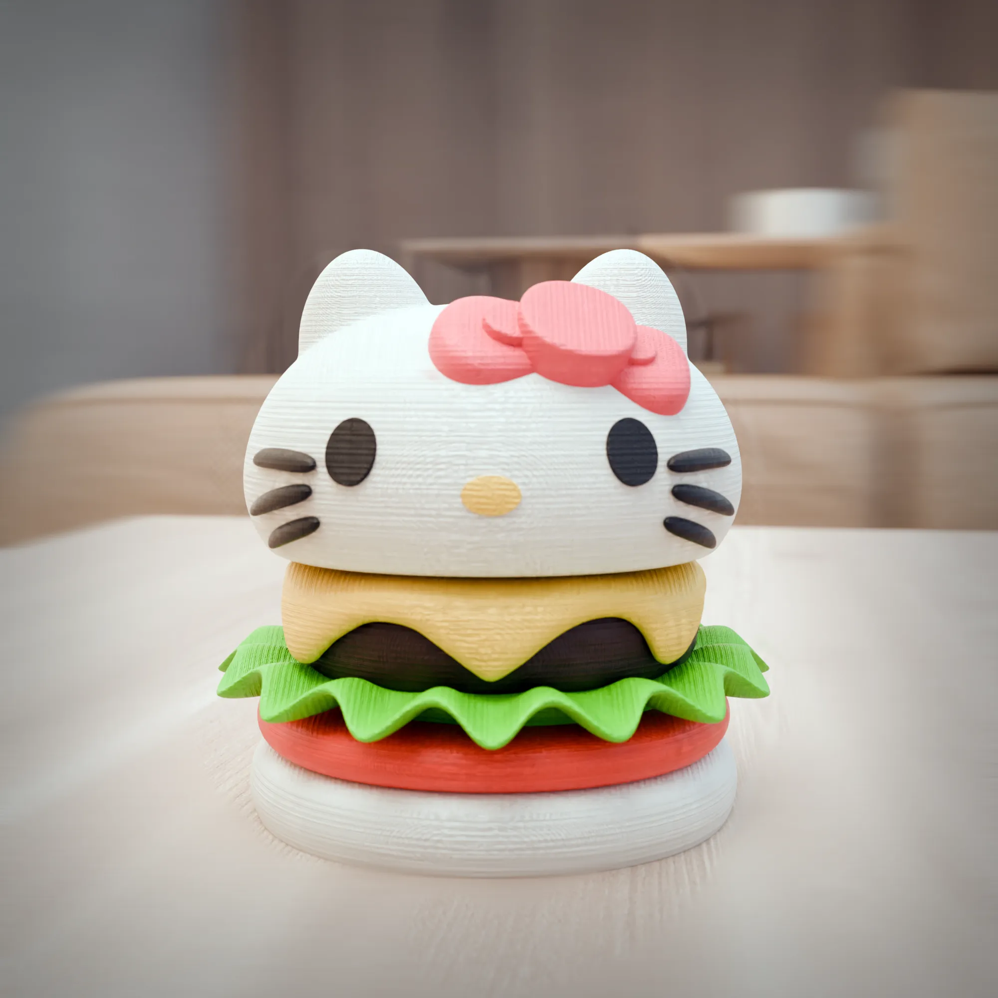 SANRIO PACK BURGUER DISMANTLABLE