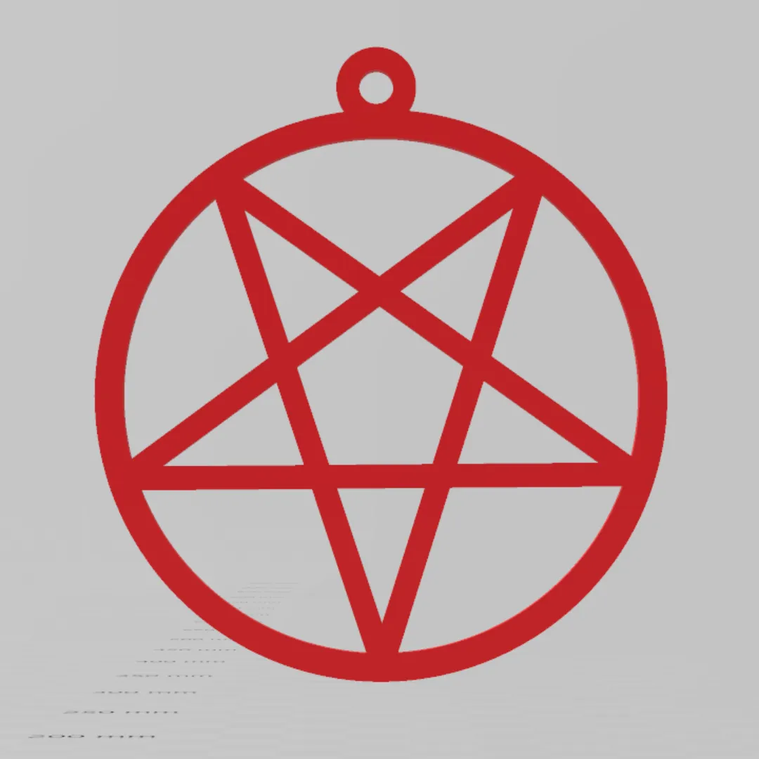 Fearless Pentagram Earrings - Unleash Your Dark Goddess