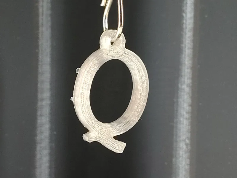 Q keychain