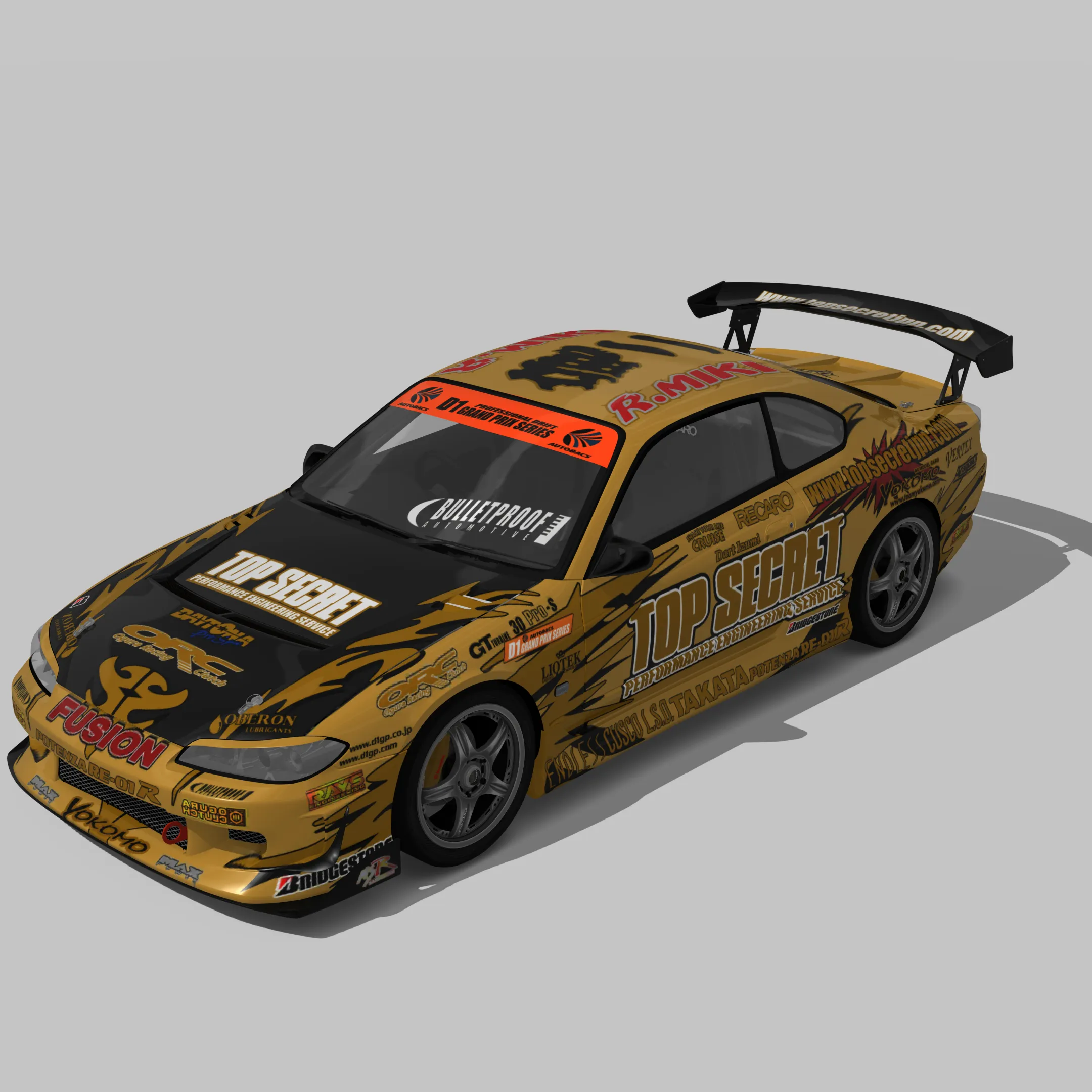 NISSAN SILVIA S15 TOP SECRET - 3D MODEL