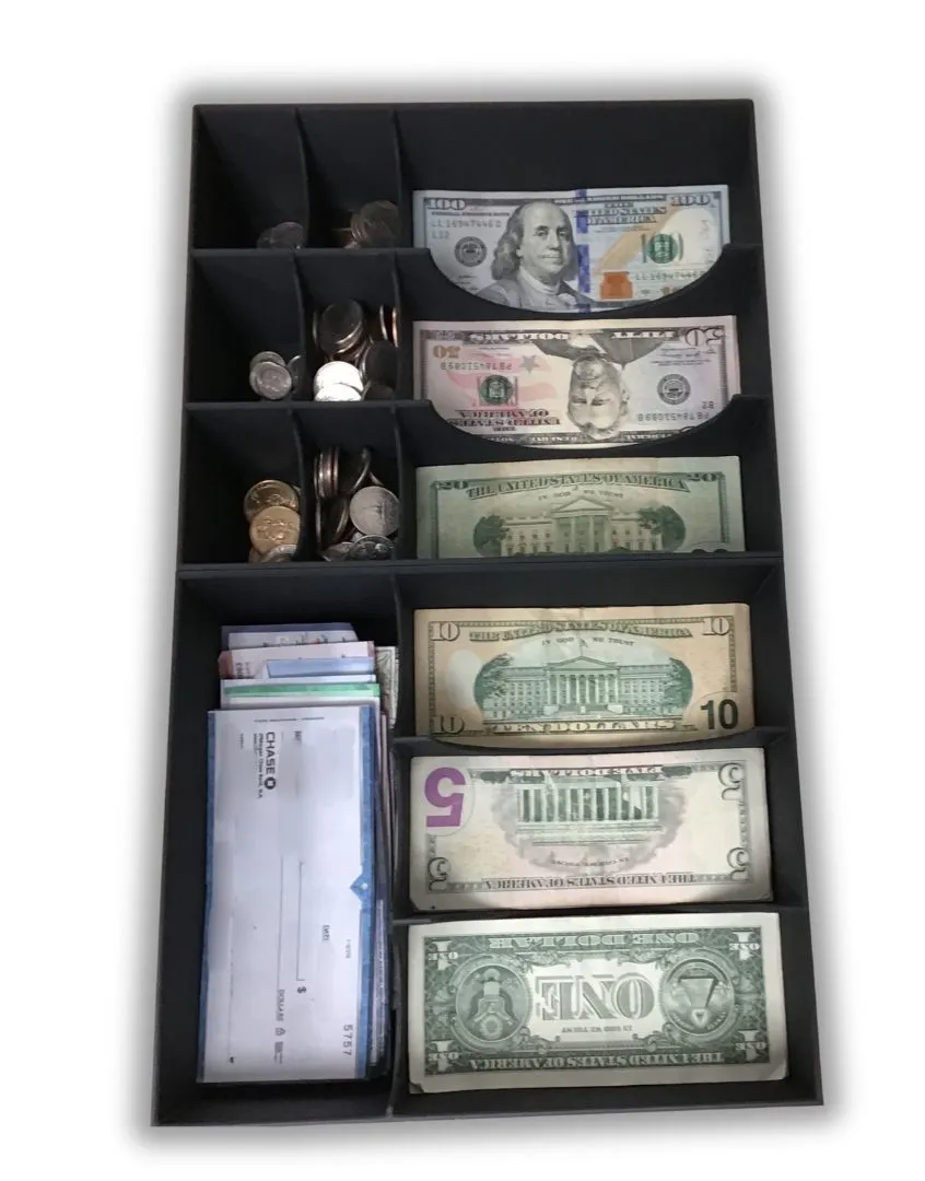 3D Printable cash organizer STL file
