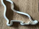 Dachshund shape cookie cutter, dog, baking, cutter, Dogery-6
