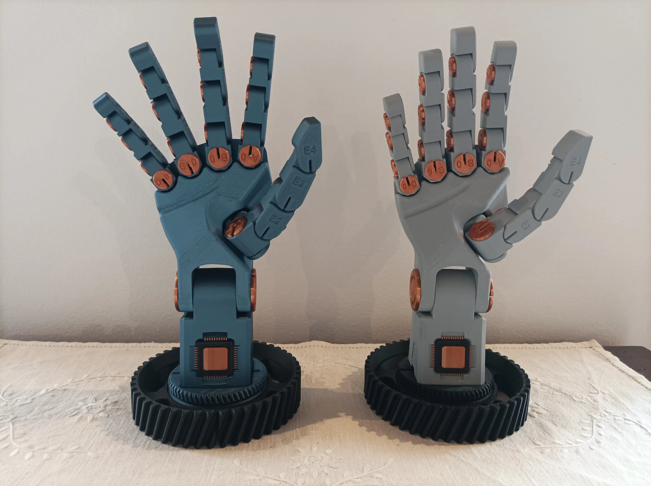 3D Printed Robot Hand - Education - PLA - 3D printed product - фото 2