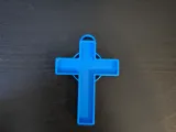 Simple Cross Keychain Pendant-2