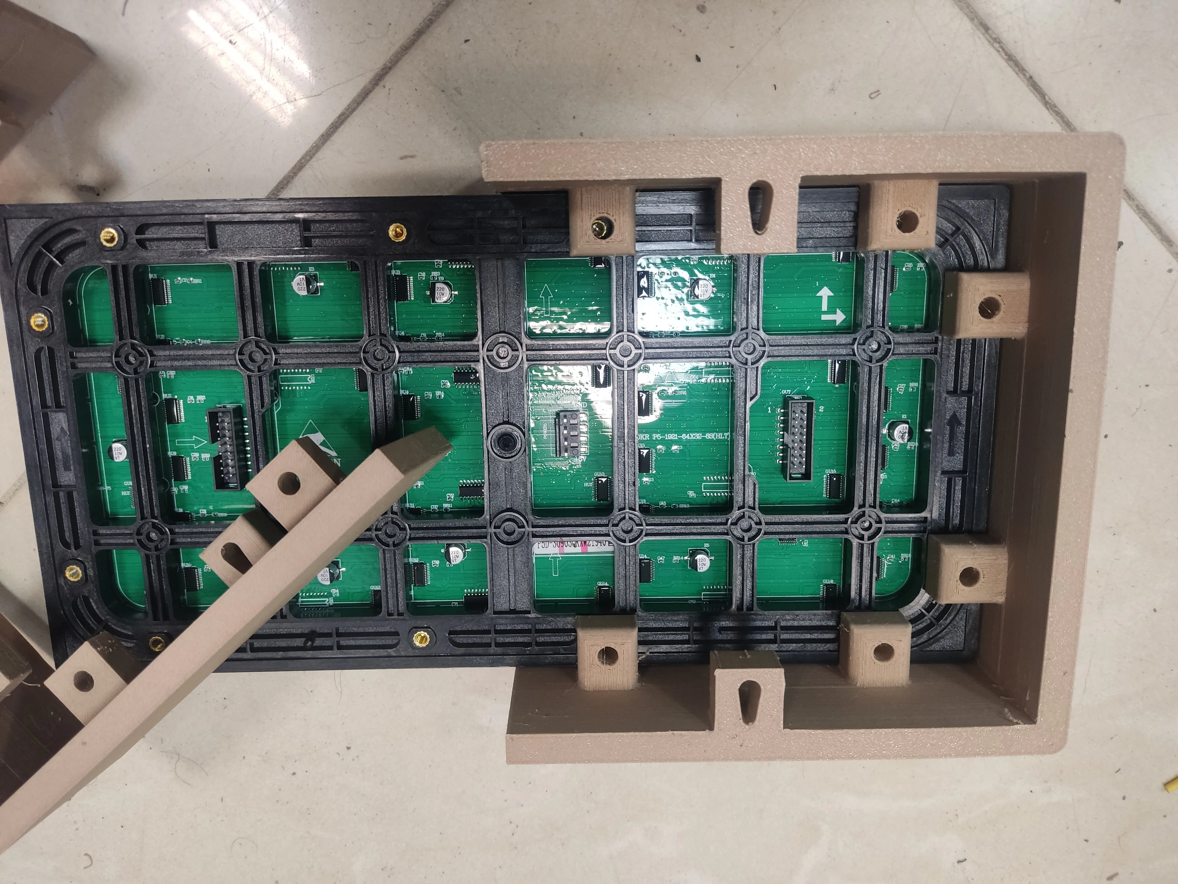 Case for LED Matrix P5 32x64