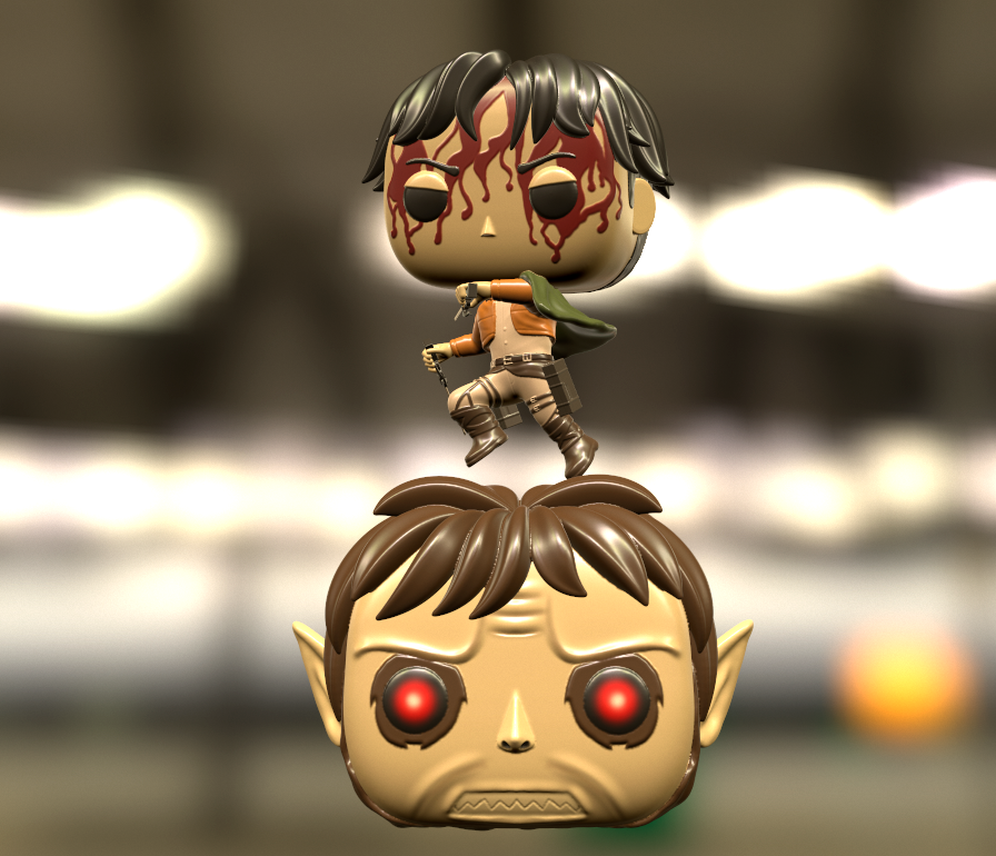 Funko Attack on Titan - Shingeki no Kyojin, 3D models download