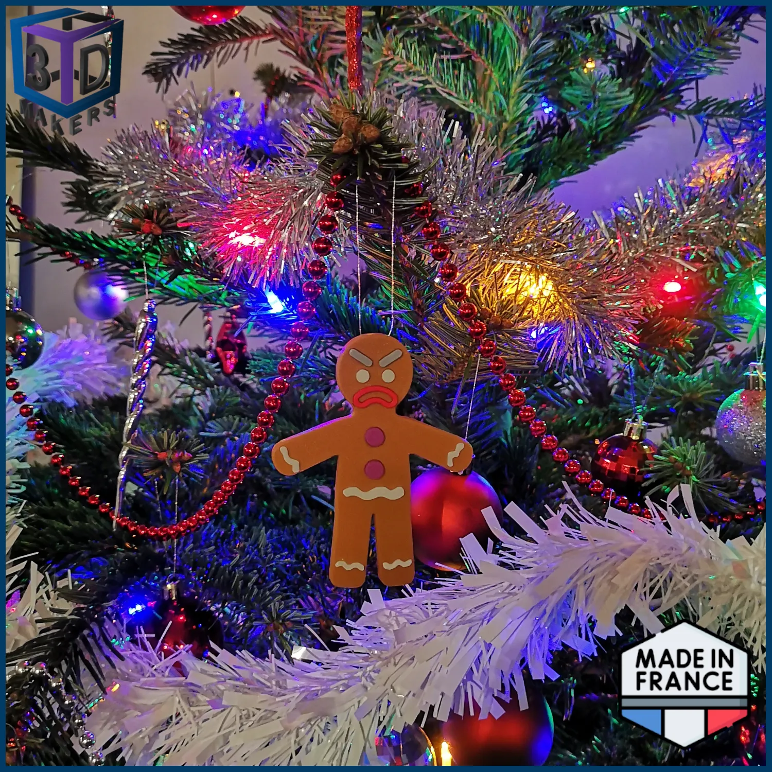 Angry Gingy Christmas Ornament from Shrek