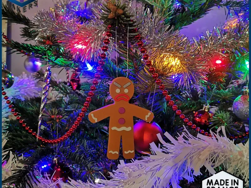 Adorno navideño de Gingy enfadado de Shrek