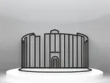 Colosseum Line Art - Desktop Line Art-1