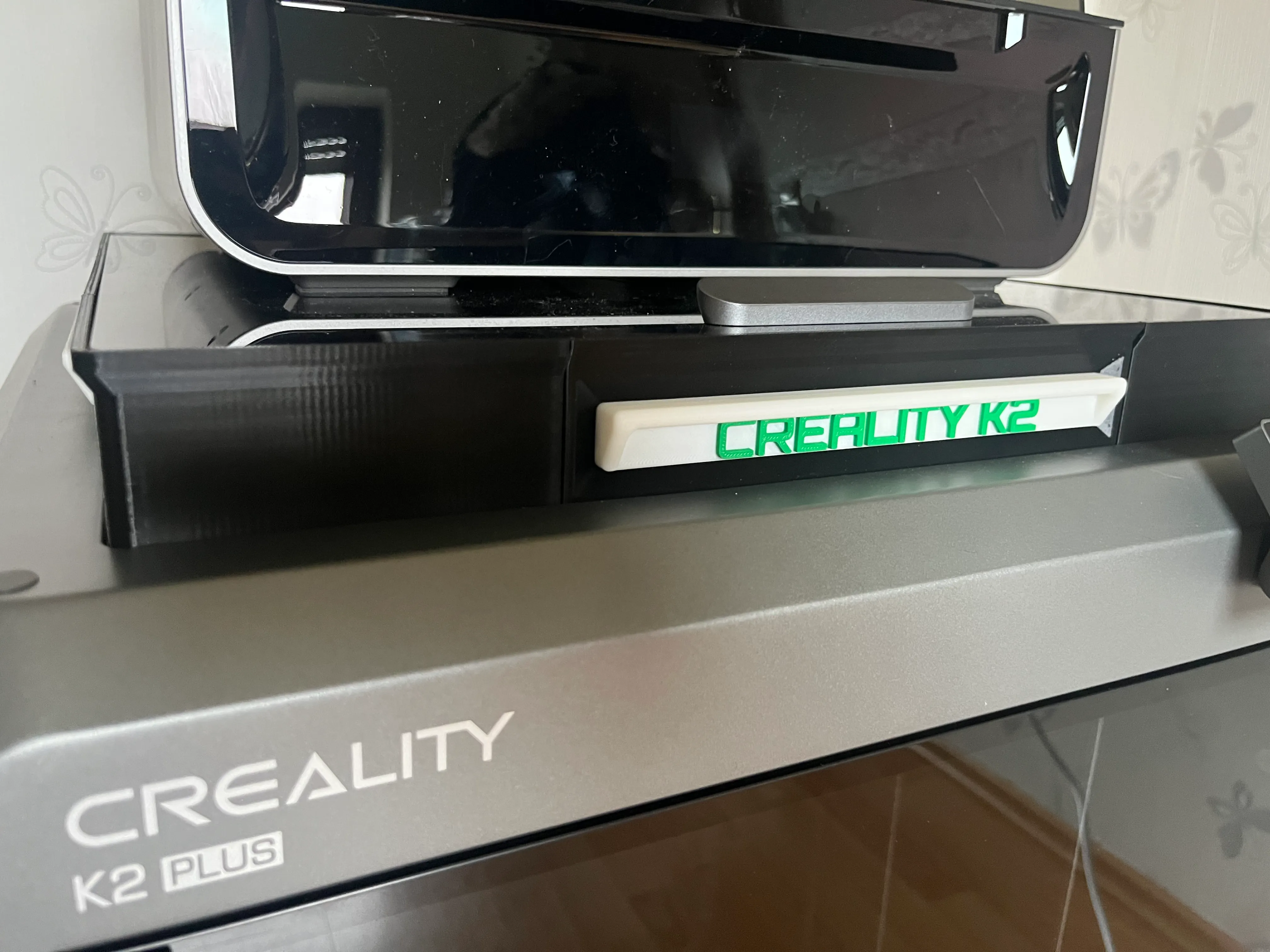 Creality K2 Plus  Lid Riser with Ventilation
