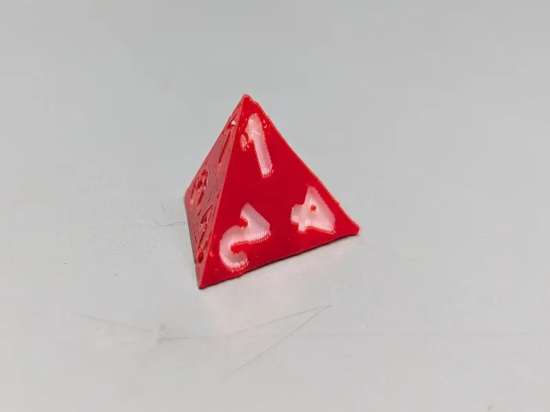 D4 Dice - Dungeons and Dragons