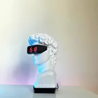 DAVID BUST TABLE CLOCK-2