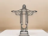 Christ The Reedeemer Line Art - Desktop Line Art-0