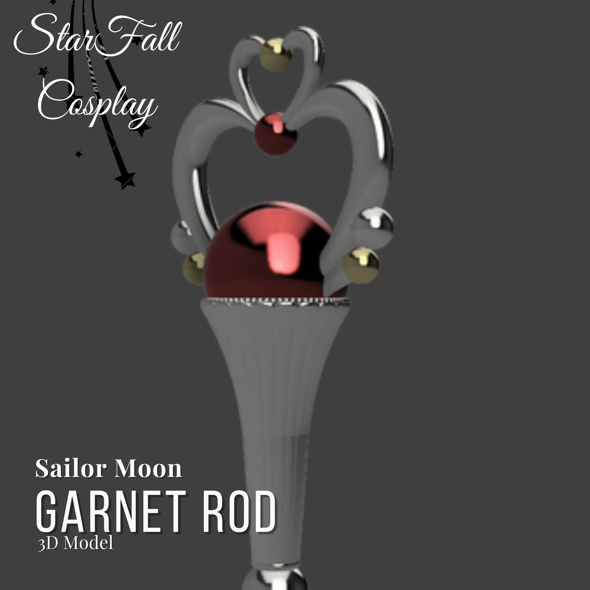 Garnet Rod Sailor Pluto