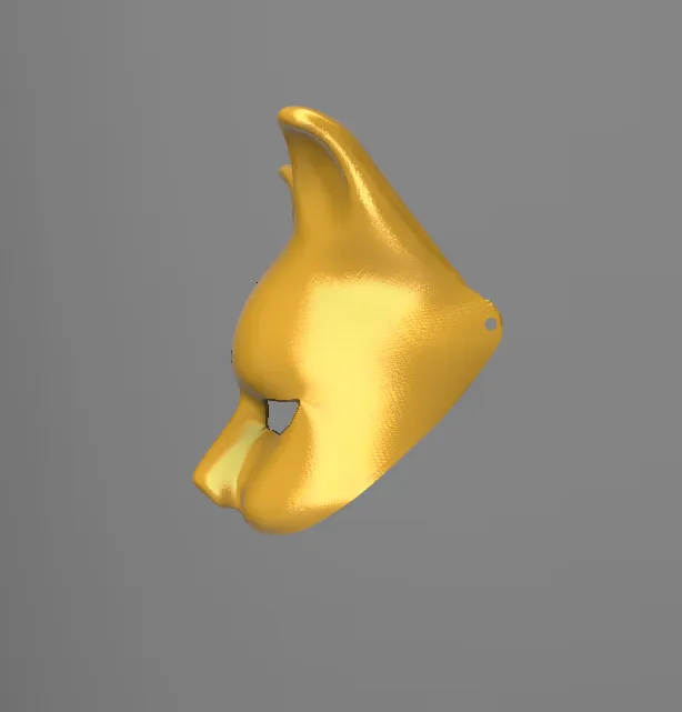 Masque Chat Design 3D | Modèle de Cosplay et Déguisement