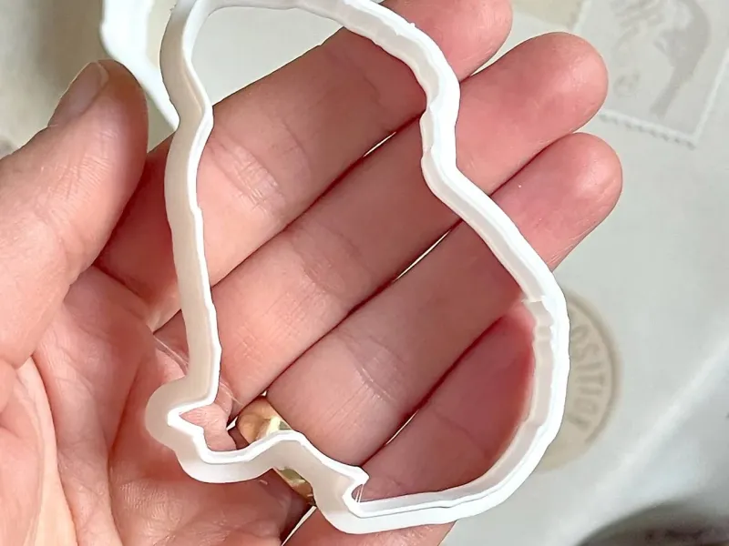 Capybara cookie cutter, Capybara shape, Cutter capybara