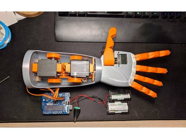 Humanoid Robotic Hand