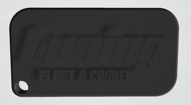 Tuning is Not a Crime Anhänger