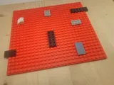 Square and Circular Plate 200x200 / Ø200 - Lego compatible-3