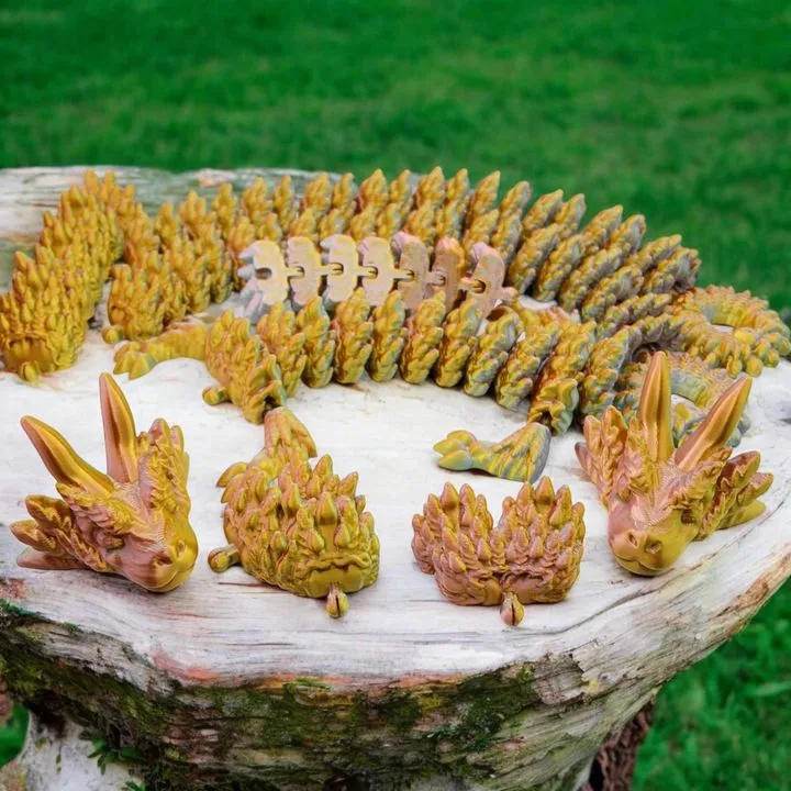Make Your Own Garland Dragon Articulated