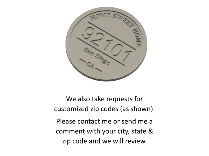 92101 San Diego CA Coaster w/Holder (holds 6)