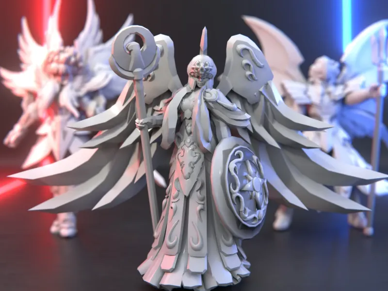 Athena, Hades & Poseidon – Saint Seiya Fan Art Collection